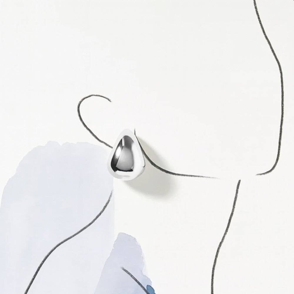 SILVER - ANTHRO Petra Petite Drop Earrings - Picture 4 of 4